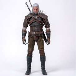 Entra en el mundo épico de The Witcher 3: Wild Hunt con esta espectacular figura articulada de Geralt de Rivia a escala 1/6, de 30 cm de altura. Creada con un nivel de detalle sobresaliente