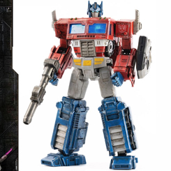 En el corazón de la batalla por Cybertron, un líder se alza como símbolo de esperanza y valentía: Optimus Prime. La figura de acción DLX de Transformers: War for Cybertron Trilogy, 