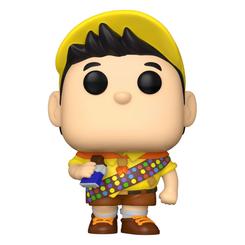 Añade un toque de aventura a tu colección con la figura POP! Movies Vinyl de Russell de "Up!". Esta figura de vinilo de aproximadamente 9 cm captura perfectamente al entusiasta explorador con su uniforme