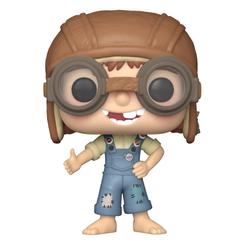 Descubre la magia de la aventura con la figura POP! Movies Vinyl de Young Ellie de "Up!". Con un tamaño aproximado de 9 cm, esta encantadora figura de vinilo captura a Ellie en su juventud