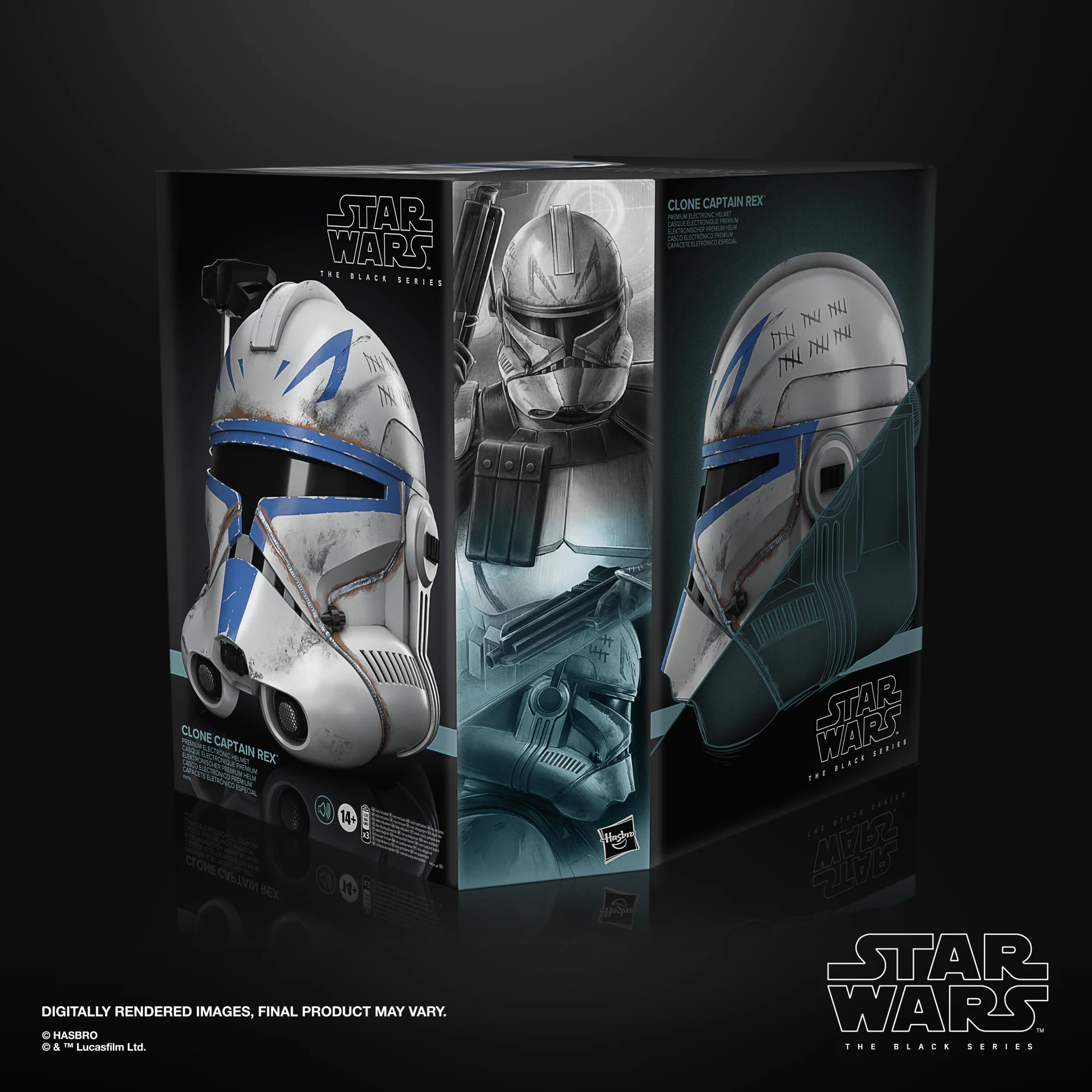 Collector Star Wars Black Series - Conmemora Star Wars con el casco  electrónico The Mandalorian Premium Black Series