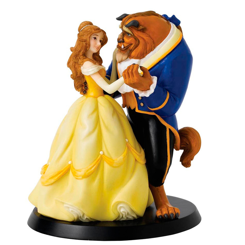 Disney Parks Exclusive - Figuras para decoración de tartas - La Bella y la  Bestia