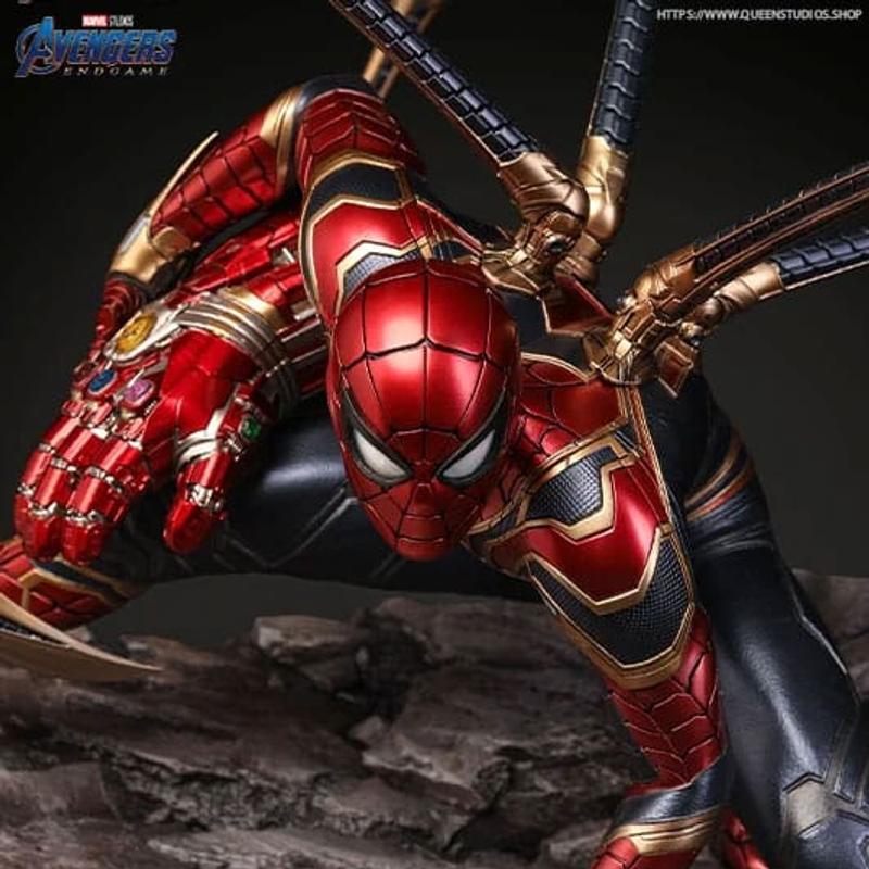 Estatua 1/4 Iron Spider-Man Premium Version Vengadores: Endgame