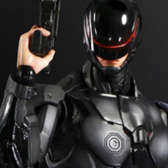 Figura Articulada de Robocop en su versión 3.0 realizada por la firma Square-Enix. La figura está basada en la película de 2014 RoboCop.