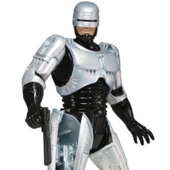 Figura articulada de Robocop realizada por la firma Neca para celebrar el 25 Aniversario. La figura está basada en la película de 1987 RoboCop.