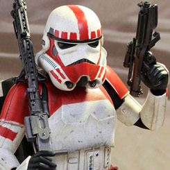 Figura Edición Limitada Videogame Masterpiece Shock Trooper por la firma Hot Toys inspirada en el videojuego Battlefront basado en la saga de Star Wars.