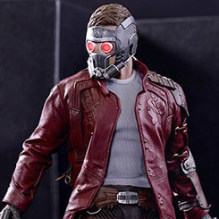 Figura Movie Masterpiece Edición Limitada de Star-Lord basada en la película Guardianes de la Galaxia, figura creada por la firma Hot Toys basándose en los bocetos originales de Marvel para la película.