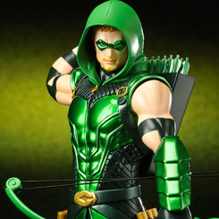 Figura de Green Arrow de la serie ArtFX+, original de “DC Comics”, esta figura ha sido creada por Kotobukiya y realizada en vinilo.