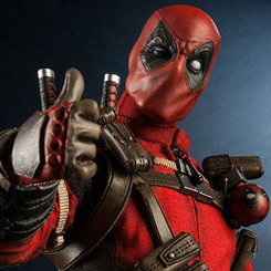 Espectacular Edición Limitada de la figura de Deadpool basado en los comics de Marvel. Esta obra de arte ha sido realizada por los profesionales de la firma Sideshow Collectibles para Marvel Comics.