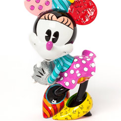 Encantadora figura de Minnie Mouse de Walt Disney realizada por el pintor y escultor Romero Britto, titulada Minnie Mouse Classic. 