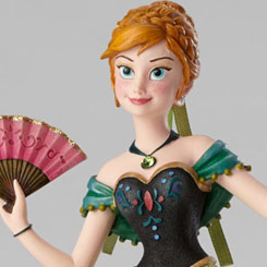 Elegante figura de Anna de la línea Haute Couture de Walt Disney basada en el clásico 'Frozen: El reino de hielo' de (2013).