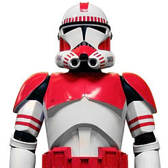 Figura articulada de Shock Trooper de aproximadamente 79 cm., de altura de la línea Giant Size de la firma Jakks Pacific.