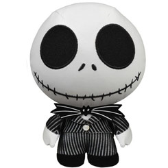 Peluche oficial de Jack Skellington basado en el clásico de Pesadilla antes de Navidad. Ahora puedes disfrutar con este divertido peluche oficial de Jack Skellington con una altura aproximada de 14 cm.