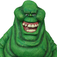 Disfruta de tus galletas o dulces preferidos con este espectacular galletero con la forma de Slimer basada en la saga de Los Cazafantasmas.