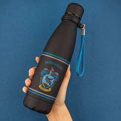 Botella de agua metálica de Ravenclaw basado en la saga de Harry Potter. Llévate un poco de la magia de Harry Potter allá donde vayas y mantente siempre bien hidratado. 