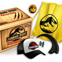 ¿Quieres llevarte el pack más aventurero de Jurassic Park? Aprovecha la oportunidad y hazte con nuestro Adventure Kit. Incluye un Packaging exclusivo, una Garra velociraptor
