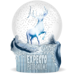 Preciosa bola de Navidad de ¡Expecto patronum! basado en la saga de Harry Potter. Esta preciosa bola de Navidad está realizada en resina y cristal. ¡Expecto patronum! 