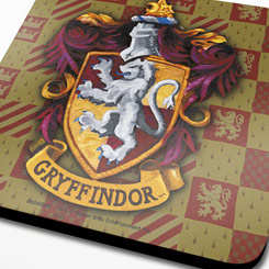 Set de 6 posavasos con el escudo de Gryffindor basada en la saga de Harry Potter, ideales para todo tipo de vasos y bebidas (frías y calientes). 