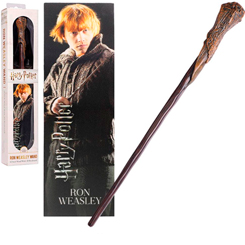 Réplica oficial de la varita de Ron Weasley, uno de los personajes más carismáticos de la serie de películas Harry Potter. Viene en una bonita caja con ventana y con un marcador lenticular,