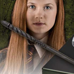 Impresionante réplica oficial de la varita de Ginny Weasley con motivo de la película Harry Potter, Las Reliquias de la Muerte (Harry Potter and the Deathly Hollow).