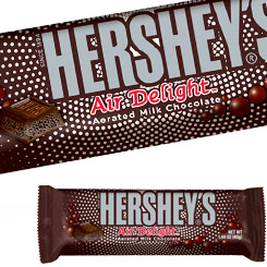 Pack compuesto por dos chocolatinas Hershey's Air Delight! El maravilloso sabor del chocolate más vendido de Estados Unidos, en su variedad más clásica de 40 gr.