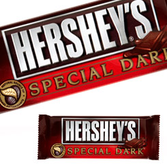 Pack compuesto por 2 Chocolatinas Hershey Special Dark! El maravilloso sabor del chocolate más vendido de Estados Unidos.