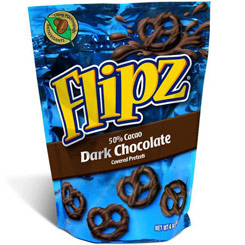 Pack compuesto por 2 bolsas de Nestle Pretzel Flipz Dark Chocolate de 113 gr. Deliciosos Pretzels de Chocolate Negro.