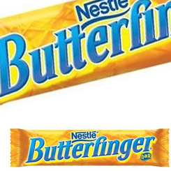 Pack compuesto por 2 Barritas de Nestlé Butterfinger 59,5gr. Realizadas por láminas de mantequilla de cacahuete y chocolate.