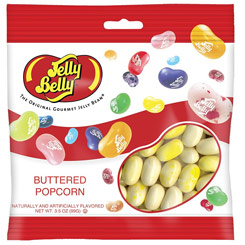 Pack compuesto por 2 Bolsas de American Jelly Belly Buttered Popcorn 99 gr. Los famosos Jelly Belly Beans son caramelos rellenos de gomita con forma de judía y en esta ocasión con un delicioso sabor a Palomitas de Maíz con Mantequilla.