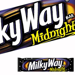 Pack compuesto por 2 unidades de Masterfoods Milky Way Midnight 49.9g. Deliciosa chocolatina de vainilla con caramelo y chocolate negro.