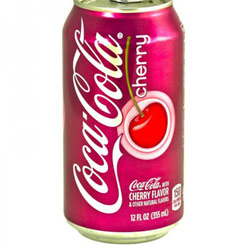 Pack de 6 Latas de Coca-Cola Cherry de 355 ml. La Coca-Cola Cherry es un refresco alternativo con sabor a cereza.