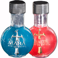 Pack compuesto por una unidad de Mana Energy Potion de 50 ml., y una unidad de Health Energy Potion de 50 ml.