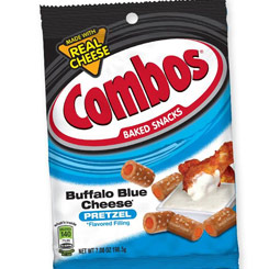 Pack de 2 Bolsas de Combos Pretzels Buffalo Blue Cheese de 48,2 gr. Si eres como todos nosotros, un adicto a las galletitas saladas.