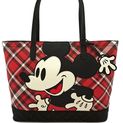 Precioso bolso escocés de Mickey Mouse basado en famoso personaje de Walt Disney. Perfecto para pasar una noche mágica y cuqui. 