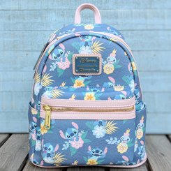 Divertida y práctica mini mochila de Stitch y Scrump de Disney basado en los personajes de Lilo y Stitch. Perfecto para pasar un día mágico con un toque travieso. 