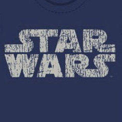 Camiseta del Logo de Star Wars “Star Wars - Logo Distressed“. Basado en la popular saga de George Lucas. Camiseta de alta calidad realizada en algodón 100%.