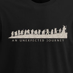 Camiseta de The Hobbit: An Unexpected Journey, producto oficial de The Hobbit. Basado en la popular saga de J.R.R. Tolkien.