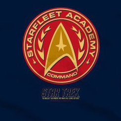 Camiseta de Star Trek Starfleet Academy Marine, si eres un verdadero Trekkie no puede faltar en tu colección esta camiseta basada en la grandiosa saga de Star Trek.