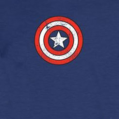 Camiseta del Escudo del Capitán América “Captain America - Shield“. Basado en el comic de Marvel.