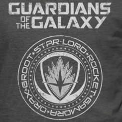 Camiseta oficial de Los Guardianes de la Galaxia. La camiseta está inspirada en el famosa saga de Marvel. Todo un artículo de culto para los seguidores de Star Lord, Gamora, Drax, Rocket y Groot.