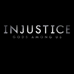 Camiseta con el logo del videojuego Injustice Gods Among Us, producto oficial de DC Comics. Disfruta con esta camiseta del popular videojuego.