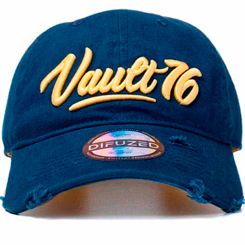 Béisbol Vintage Vault 76 basada en la saga del videojuego Fallout. Disfruta con esta gorra de uno de los videojuegos más carismáticos. Gorra de alta calidad realizada en algodón 100%,