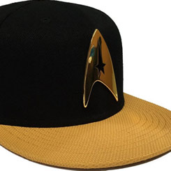 Gorra oficial de Star Trek Command Gold de Kirk Command, si eres un verdadero Trekkie no puede faltar en tu colección esta preciosa gorra basada en la grandiosa saga de Star Trek.