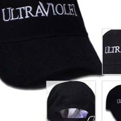 Gorra utilizada por el equipo de rodaje de ULTRAVIOLET. Realizada en algodón.