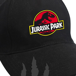 Gorra con el logo Classic de Jurassic Park y la marca de la garra en la visera, dirigida por el cineasta estadounidense Steven Spielberg, estrenada en 1993. 