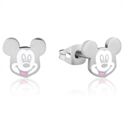 Pendientes oficiales de Mickey Mouse. Disfruta de estos pendientes tan cuquis realizados en acero quirúrgico y tienen unas dimensiones de 11 mm. 