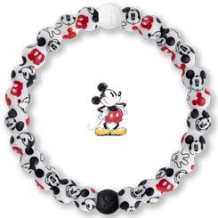 Pulsera oficial Lokai de Mickey Mouse basada en el popular personaje de Walt Disney. La pulsera representa el equilibrio tal cual como el ying y yang, la perla de color negro contiene tierra del Mar Muerto