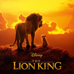 Tierno cuadro de Simba y Mufasa basado en la película de Disney El Rey León (The Lion King). Disfruta en tu lugar preferido de tu casa o de tu oficina con este cuadro con paspartú del león más famoso del cine. 