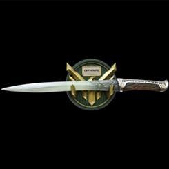 Réplica oficial del Crysknife De Paul Atreides basado en DUNE. El Crysknife es el arma tradicional y sagrada de los Fremen, los guerreros del desierto de Arrakis.