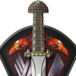 Réplica oficial de la espada Sword of Kings Limited Edition Premier First Run basada en la serie de televisión Vikings. Esta espada está realizada en acero 420J2,